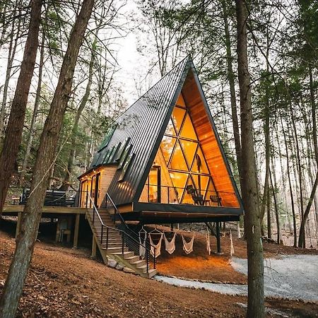 Dunlap Hollow A-Frame Rockbridge Экстерьер фото