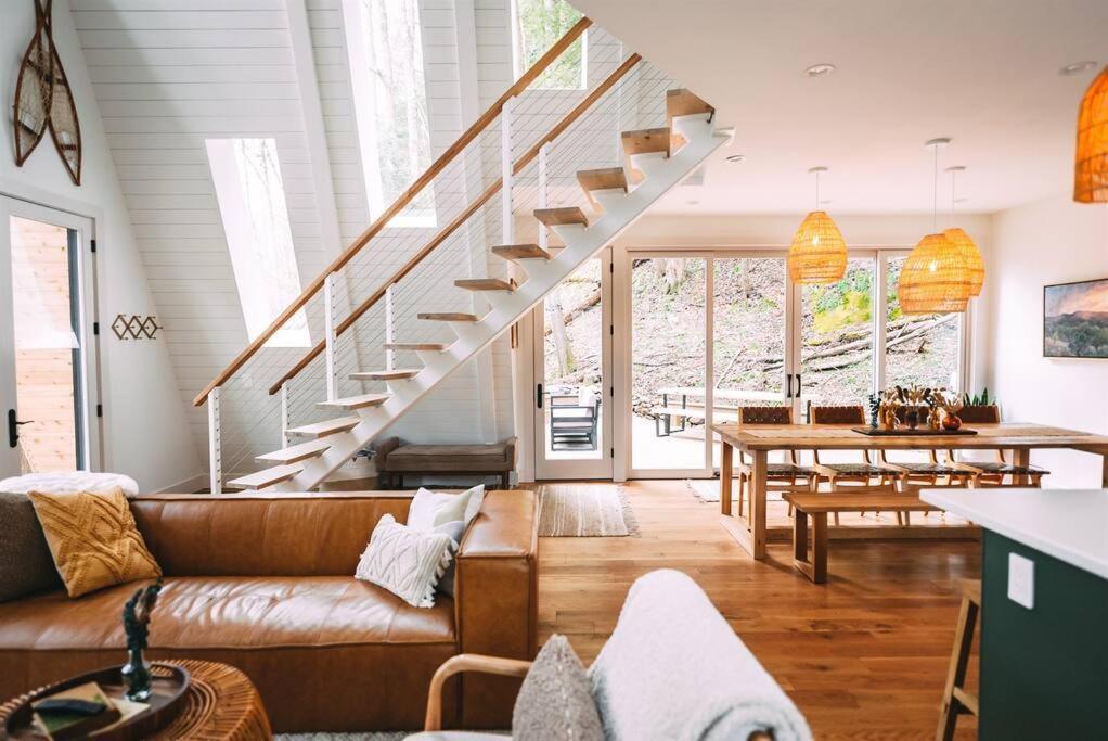 Dunlap Hollow A-Frame Rockbridge Экстерьер фото